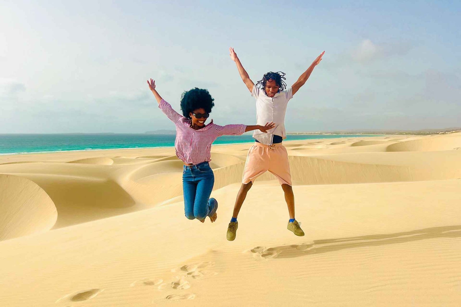 Boa Vista: geführte Tagestour mit Schiffswrack und Santa Mónica