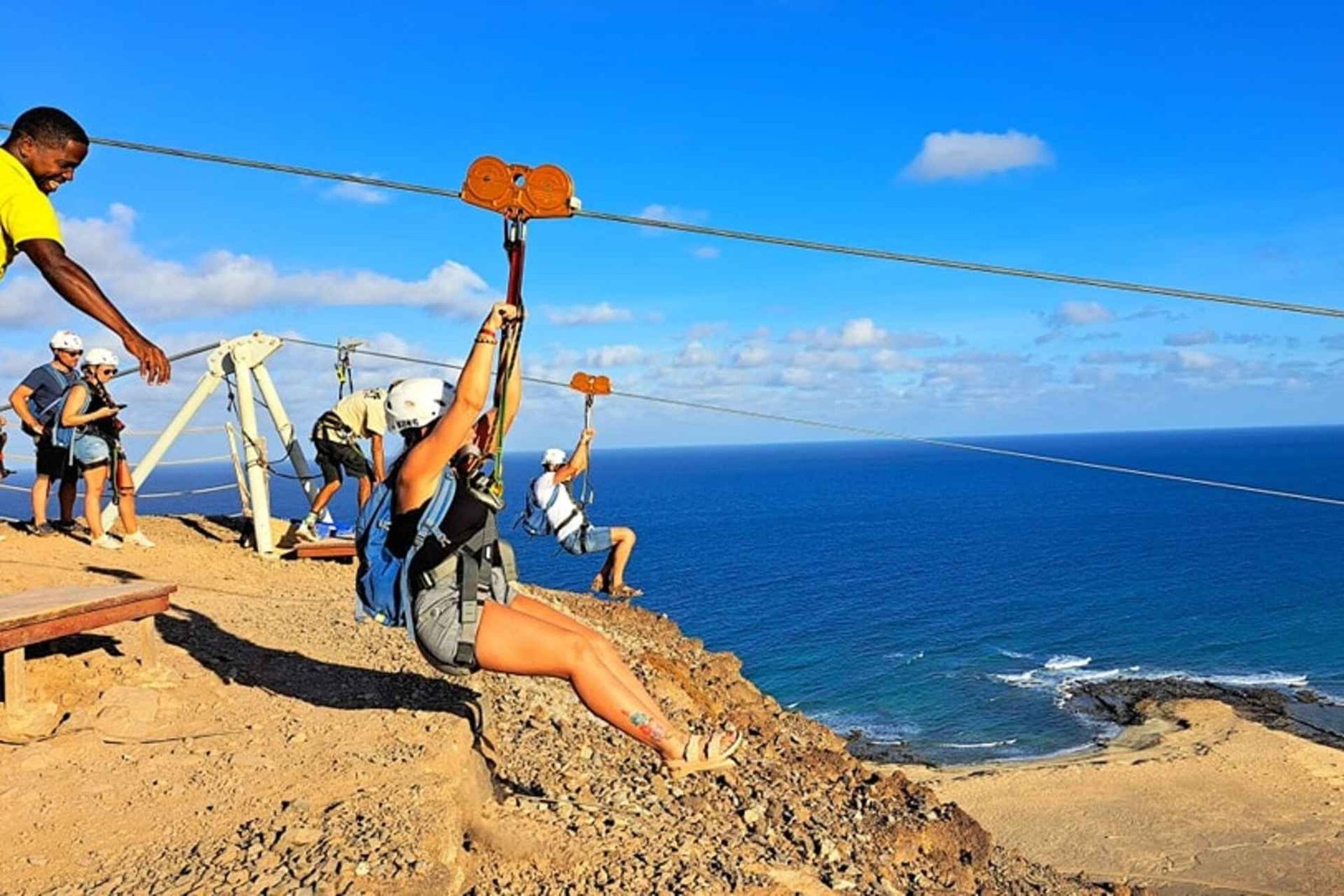 Ab Santa Maria: spektakuläres Zipline-Erlebnis, offiziell