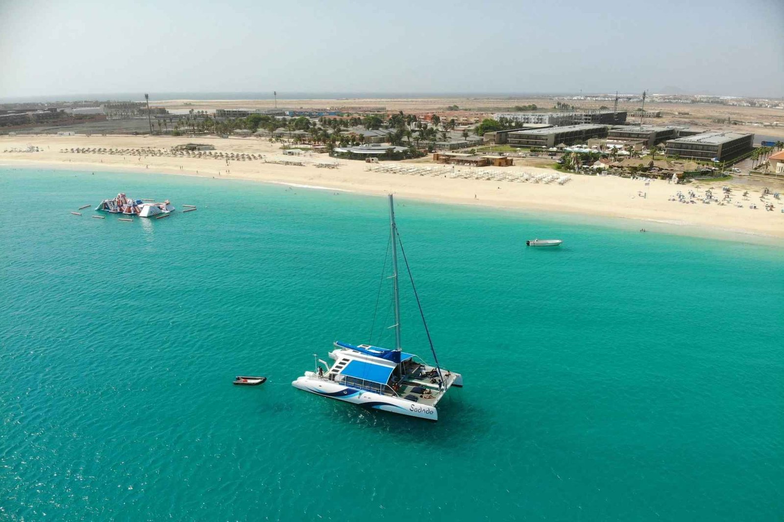 Santa Maria: catamaran all inclusive voor volwassenen op het eiland Sal