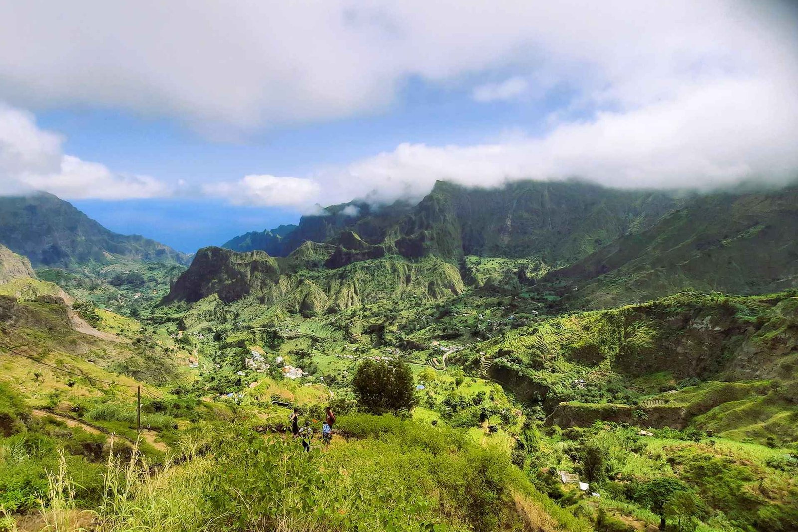 Santo Antão : Journée complète de visite de l'île et visite de la Cova de Paúl